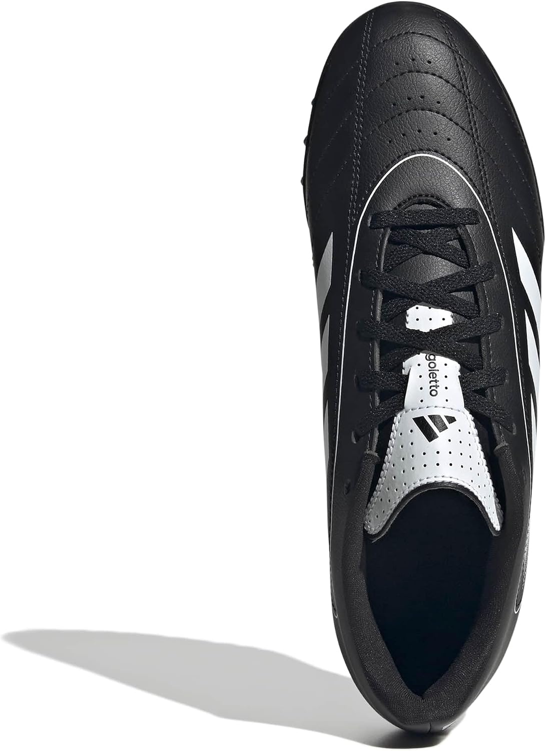 image:imageadidas Unisex Adult Goletto IX Turf Soccer Shoes Soccer ShoesBlackWhiteBlack