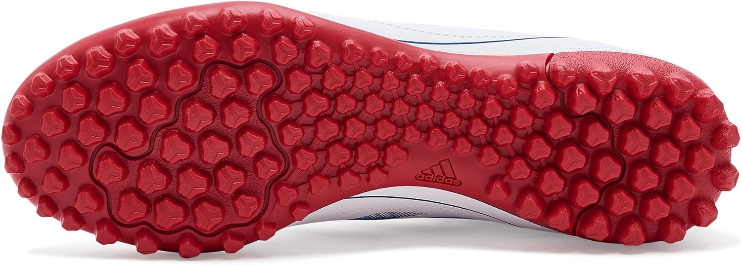image:imageadidas Unisex Adult Goletto IX Turf Soccer Shoes Soccer ShoesWhiteTeam Royal BlueBetter Scarlet