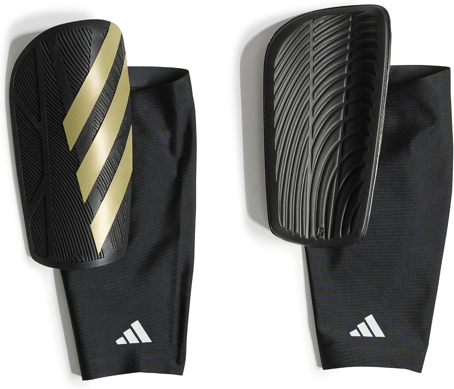 image:imageadidas Unisex Adult Tiro Soccer Shin GuardsBlackGold MetallicWhiteCompetition