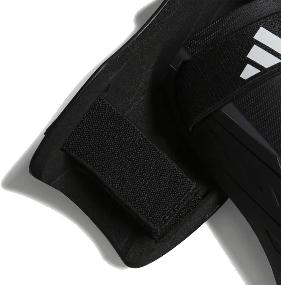 image:imageadidas Unisex Adult Tiro Soccer Shin GuardsBlackWhiteIron MetallicTraining
