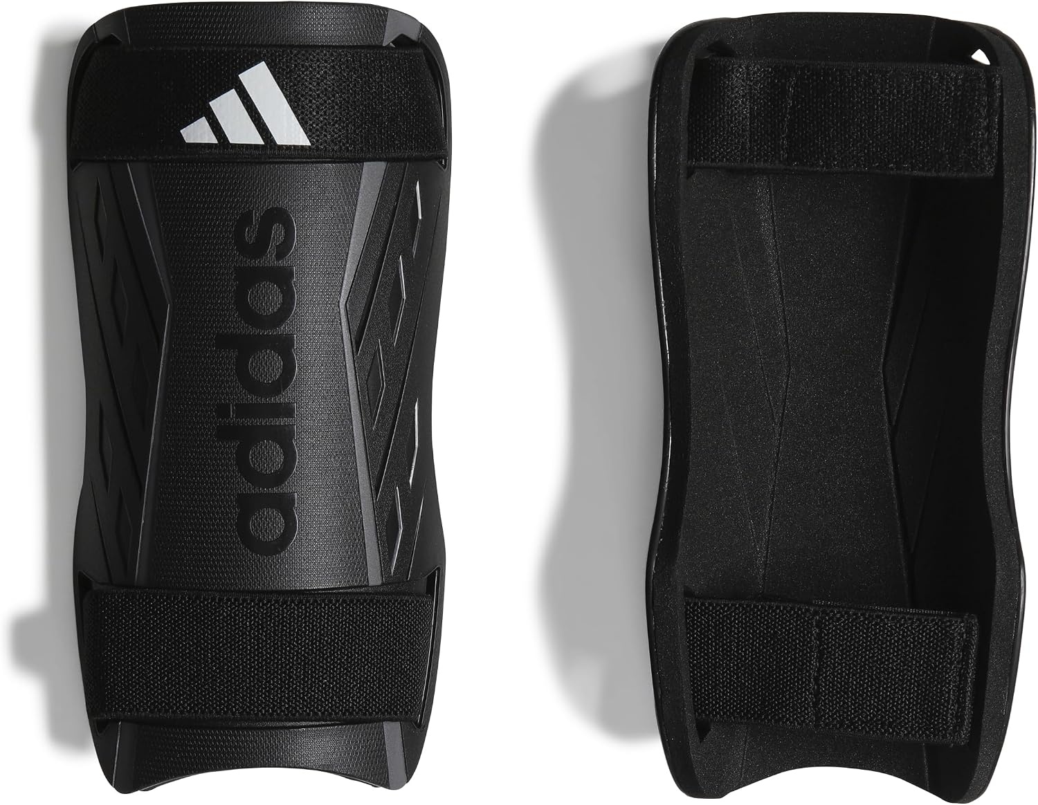 image:imageadidas Unisex Adult Tiro Soccer Shin GuardsBlackWhiteIron MetallicTraining