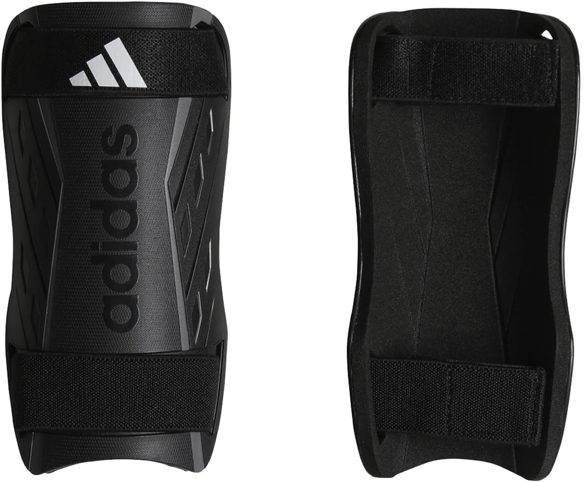 image:imageadidas Unisex Adult Tiro Soccer Shin GuardsBlackWhiteIron MetallicTraining