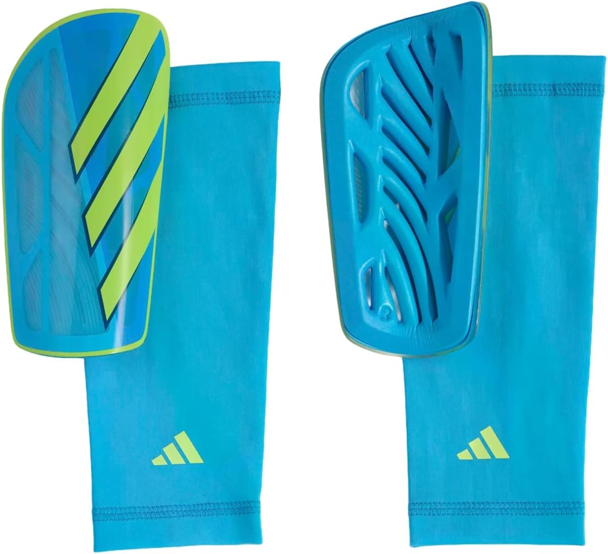 image:imageadidas Unisex Adult Tiro Soccer Shin GuardsLucid AquamarineLucid Ray BlueSolar YellowDusky PetrolLeague