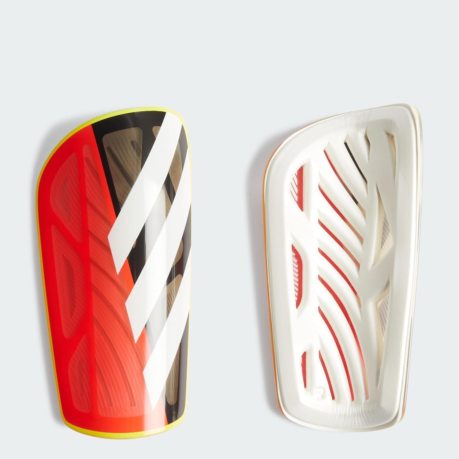 image:imageadidas Unisex Adult Tiro Soccer Shin GuardsSolar RedBlackWhiteLeague