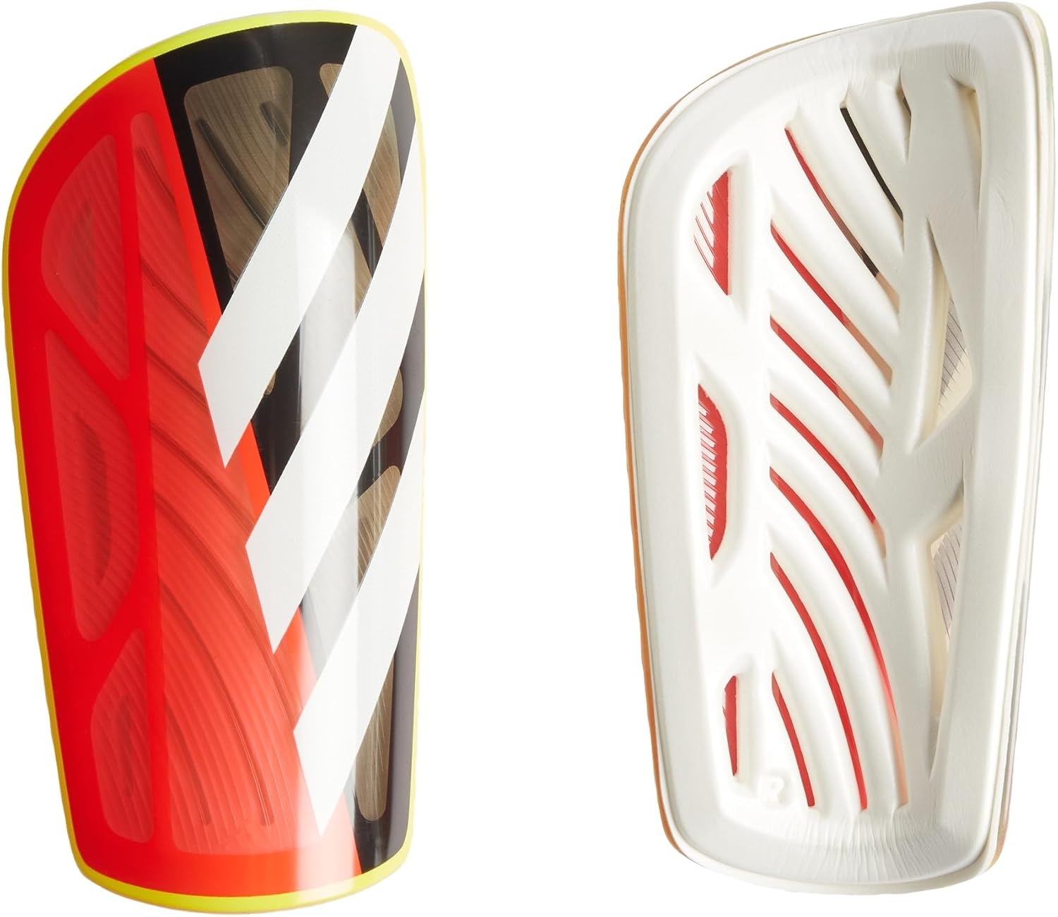 image:imageadidas Unisex Adult Tiro Soccer Shin GuardsSolar RedBlackWhiteLeague