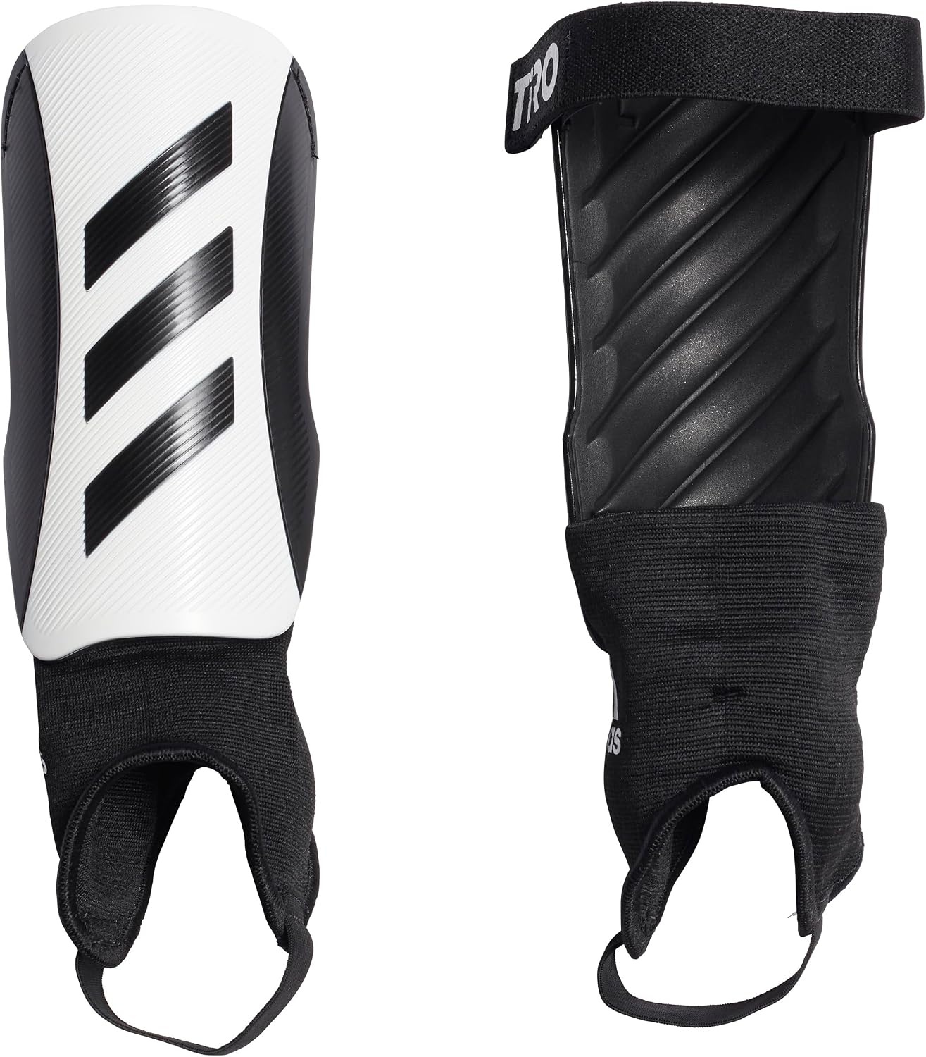 image:imageadidas Unisex Adult Tiro Soccer Shin GuardsWhiteBlackBlackMatch