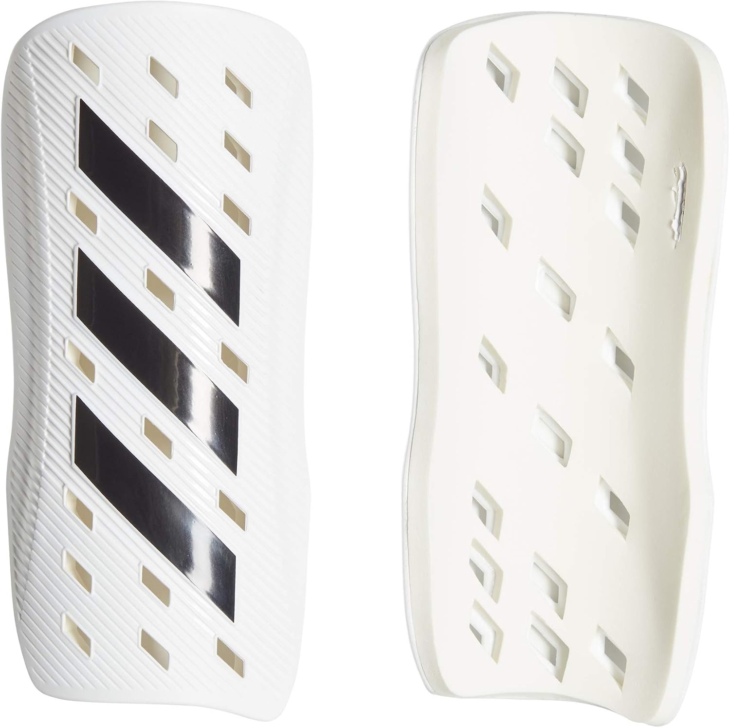 image:imageadidas Unisex Adult Tiro Soccer Shin GuardsWhiteBlackClub