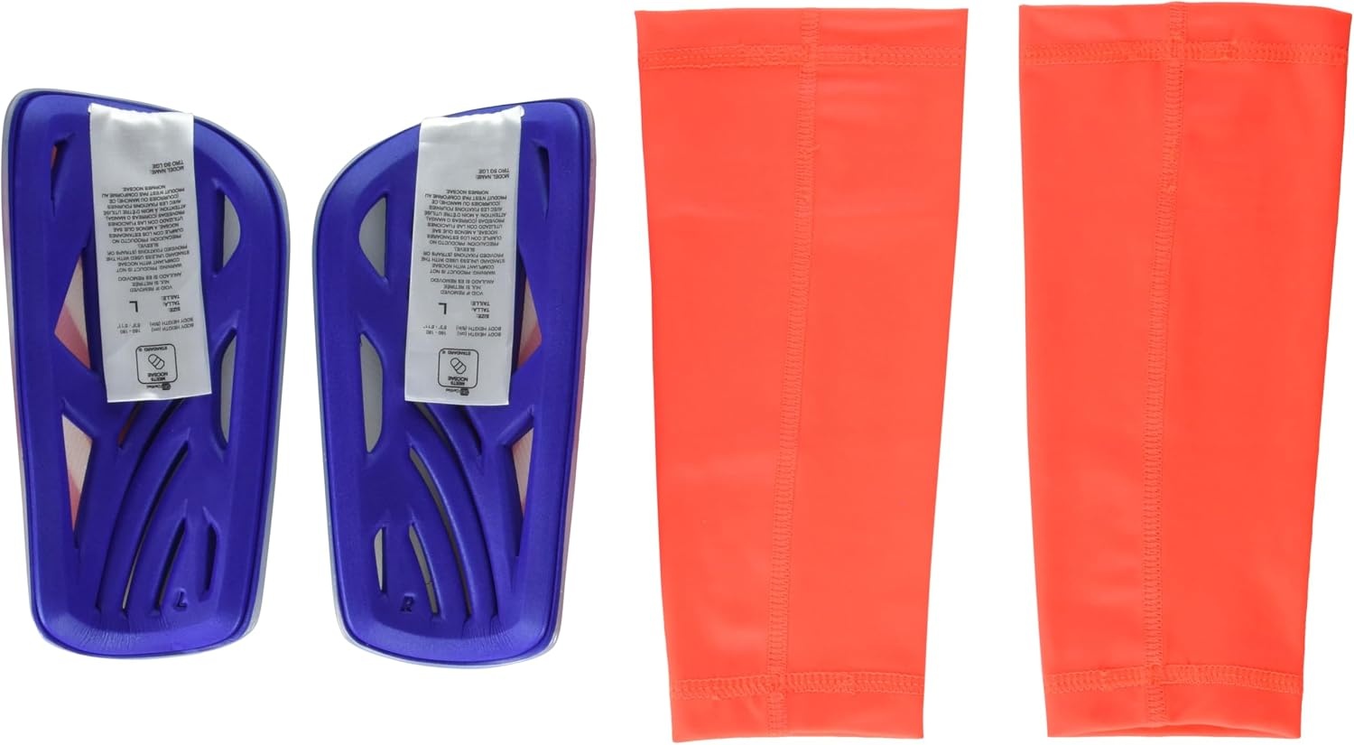 image:imageadidas Unisex Adult Tiro Soccer Shin GuardsWhiteLucid BlueSolar RedLeague