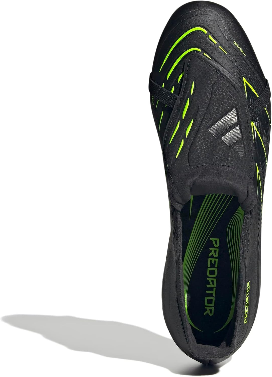 image:imageadidas UnisexAdult League Predator FoldOver Tongue FirmMulti Ground CleatBlackCarbonLucid Lemon