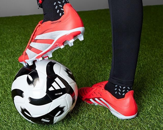 image:imageadidas UnisexAdult League Predator FoldOver Tongue FirmMulti Ground CleatLucredFtwwhtCblack