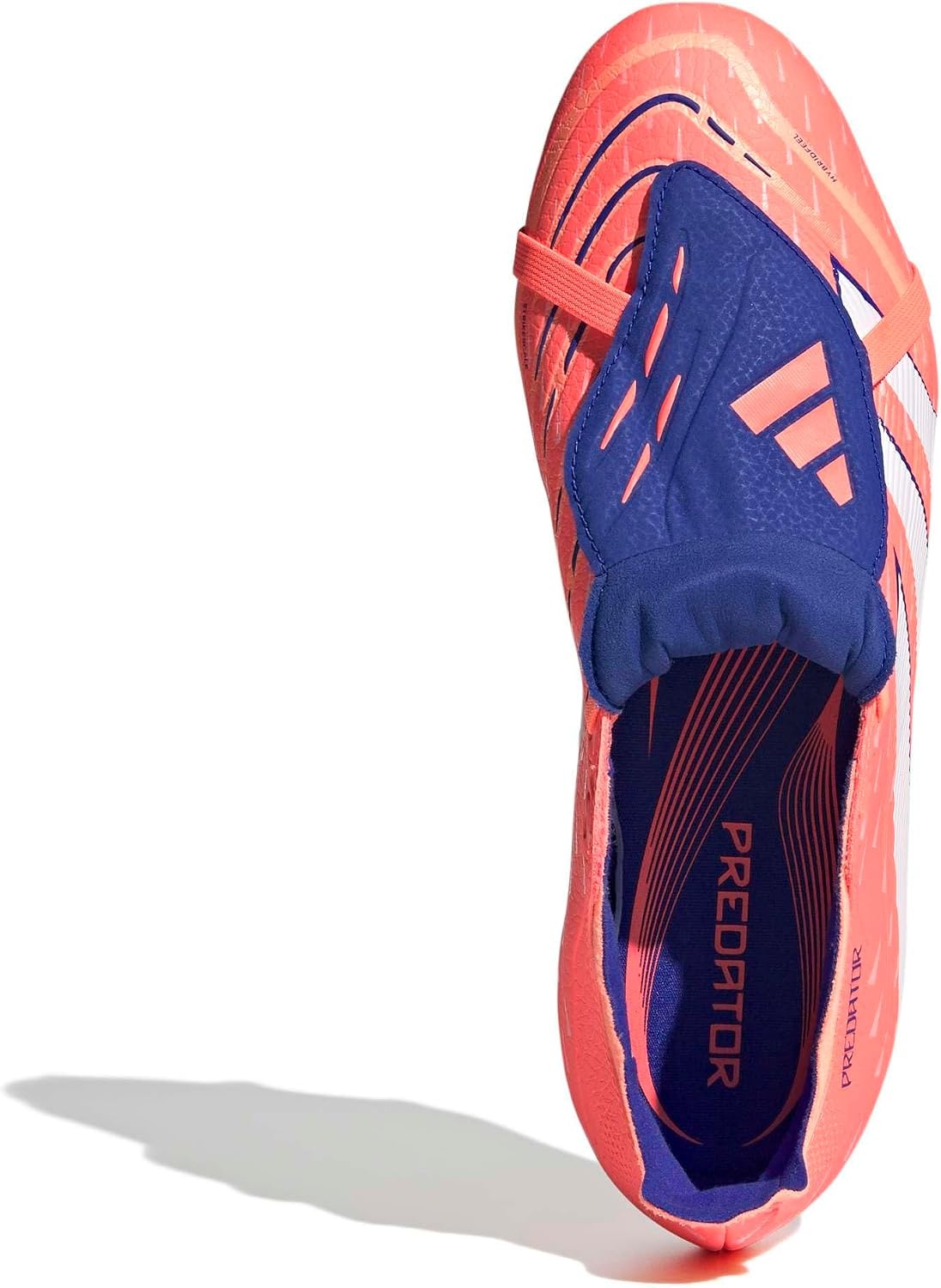 image:imageadidas UnisexAdult League Predator FoldOver Tongue FirmMulti Ground CleatSignal CoralWhiteBeam Orange