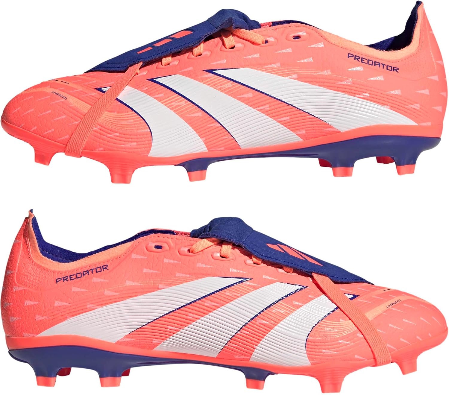 image:imageadidas UnisexAdult League Predator FoldOver Tongue FirmMulti Ground CleatSignal CoralWhiteBeam Orange
