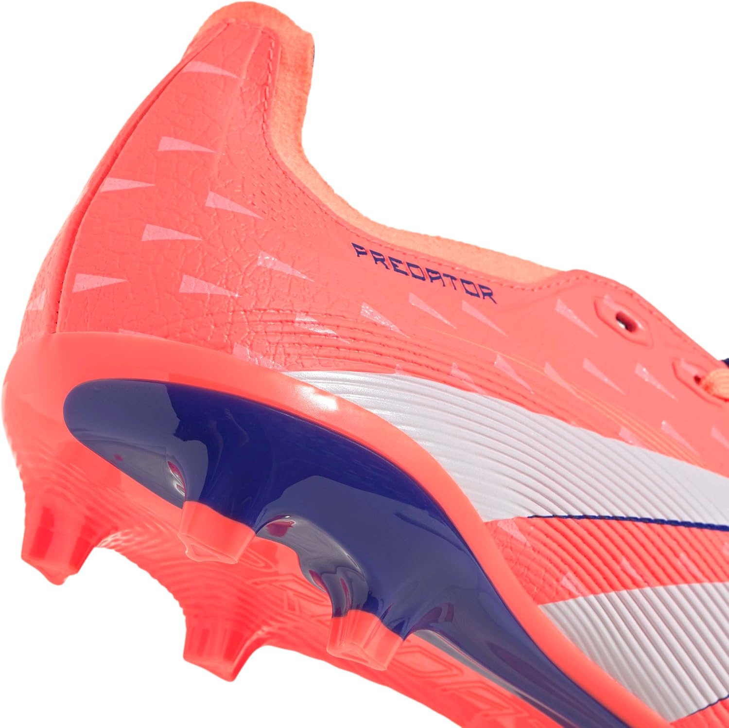 image:imageadidas UnisexAdult League Predator FoldOver Tongue FirmMulti Ground CleatSignal CoralWhiteBeam Orange