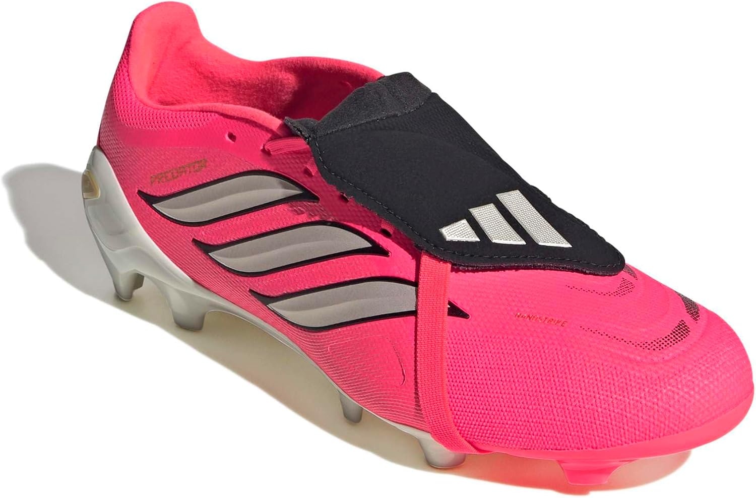 image:imageadidas UnisexAdult League Predator FoldOver Tongue FirmMulti Ground CleatSolar TurboThermal ChromeBlack