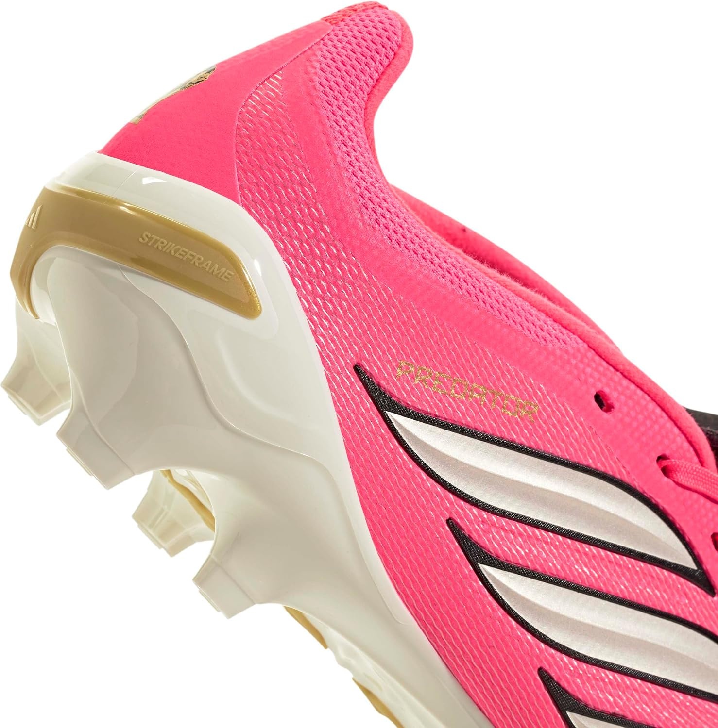image:imageadidas UnisexAdult League Predator FoldOver Tongue FirmMulti Ground CleatSolar TurboThermal ChromeBlack