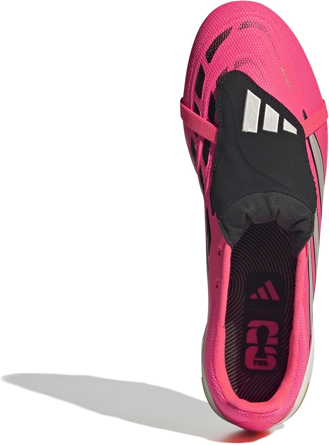 image:imageadidas UnisexAdult League Predator FoldOver Tongue FirmMulti Ground CleatSolar TurboThermal ChromeBlack
