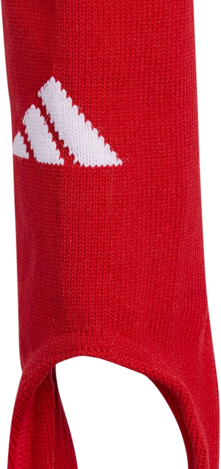 image:imageadidas Utility Baseball Stirrup 1 Pair Unisex 1Pack Cushioned Impact Zones Arch amp Ankle Support MoistureWicking StayUp Fit Game amp Practice ReadyTeam Power RedWhite2
