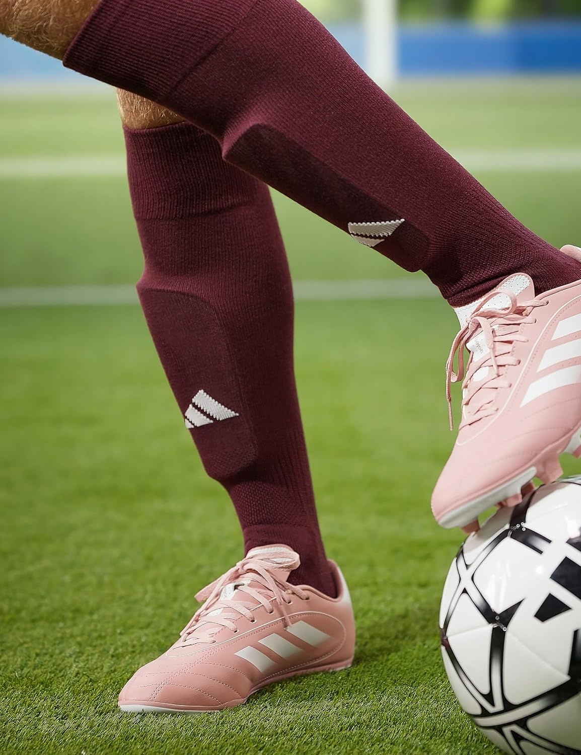 image:imageadidas Utility OTC Socks White 5140216Team MaroonWhite2