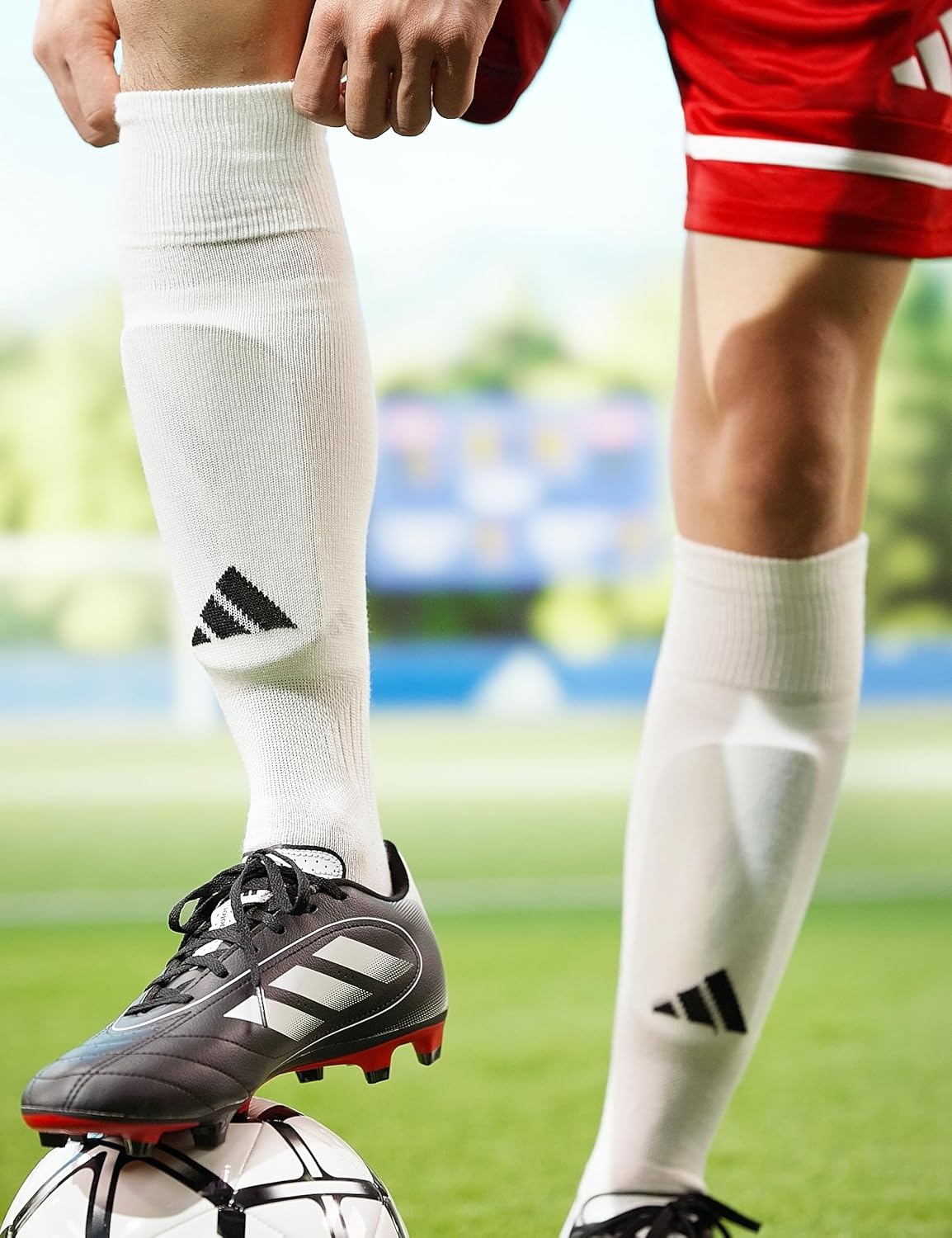 image:imageadidas Utility OTC Socks White 5140216WhiteBlack2