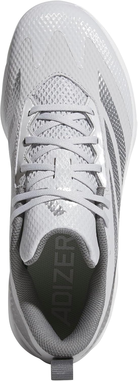image:imageadidas Womens Adizero Instict TPU 20 Softball CleatsTeam Light GreySilver MetallicTeam Grey