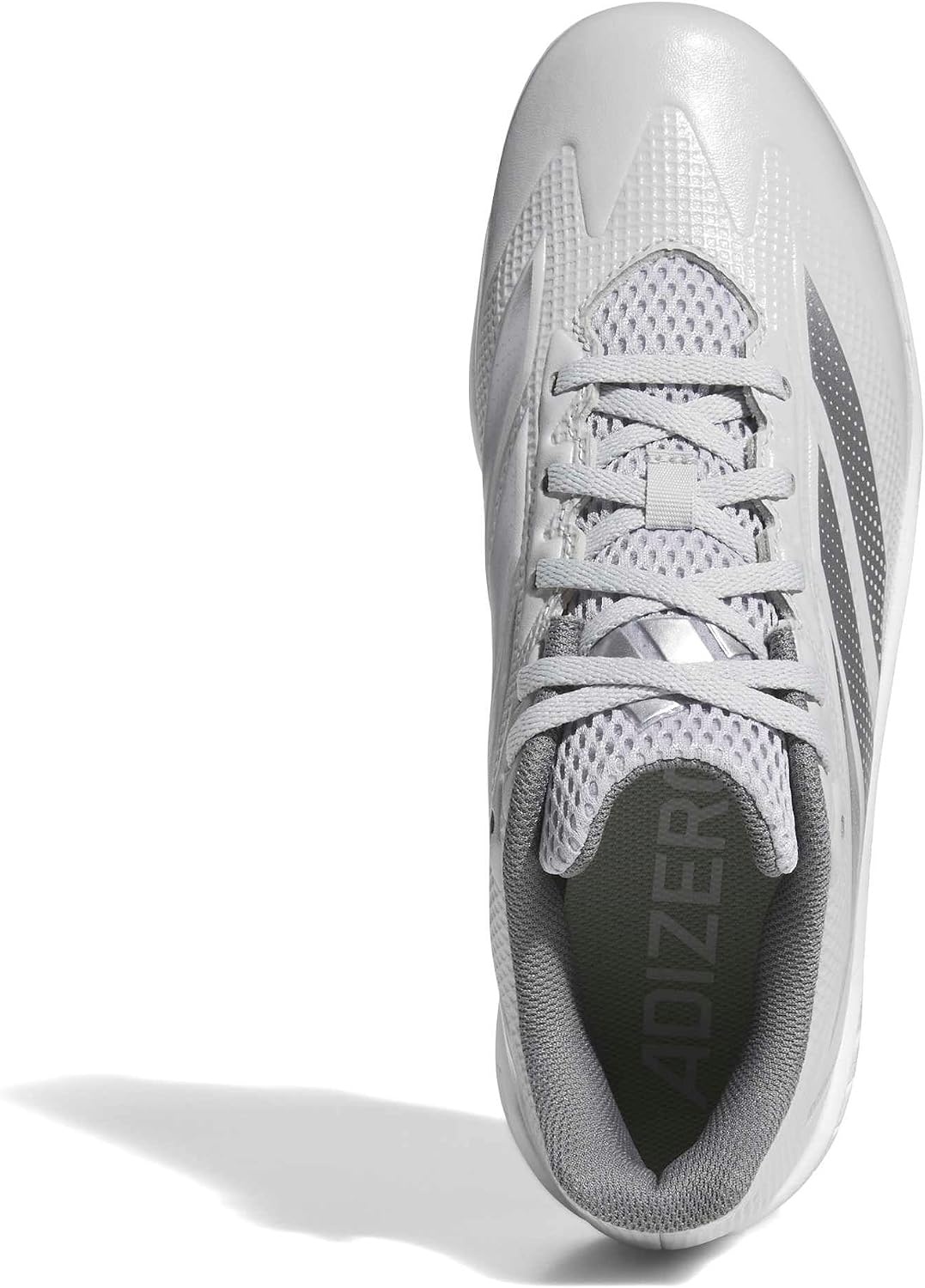 image:imageadidas Womens Adizero Instict TPU 20 Softball CleatsTeam Light GreySilver MetallicWhite