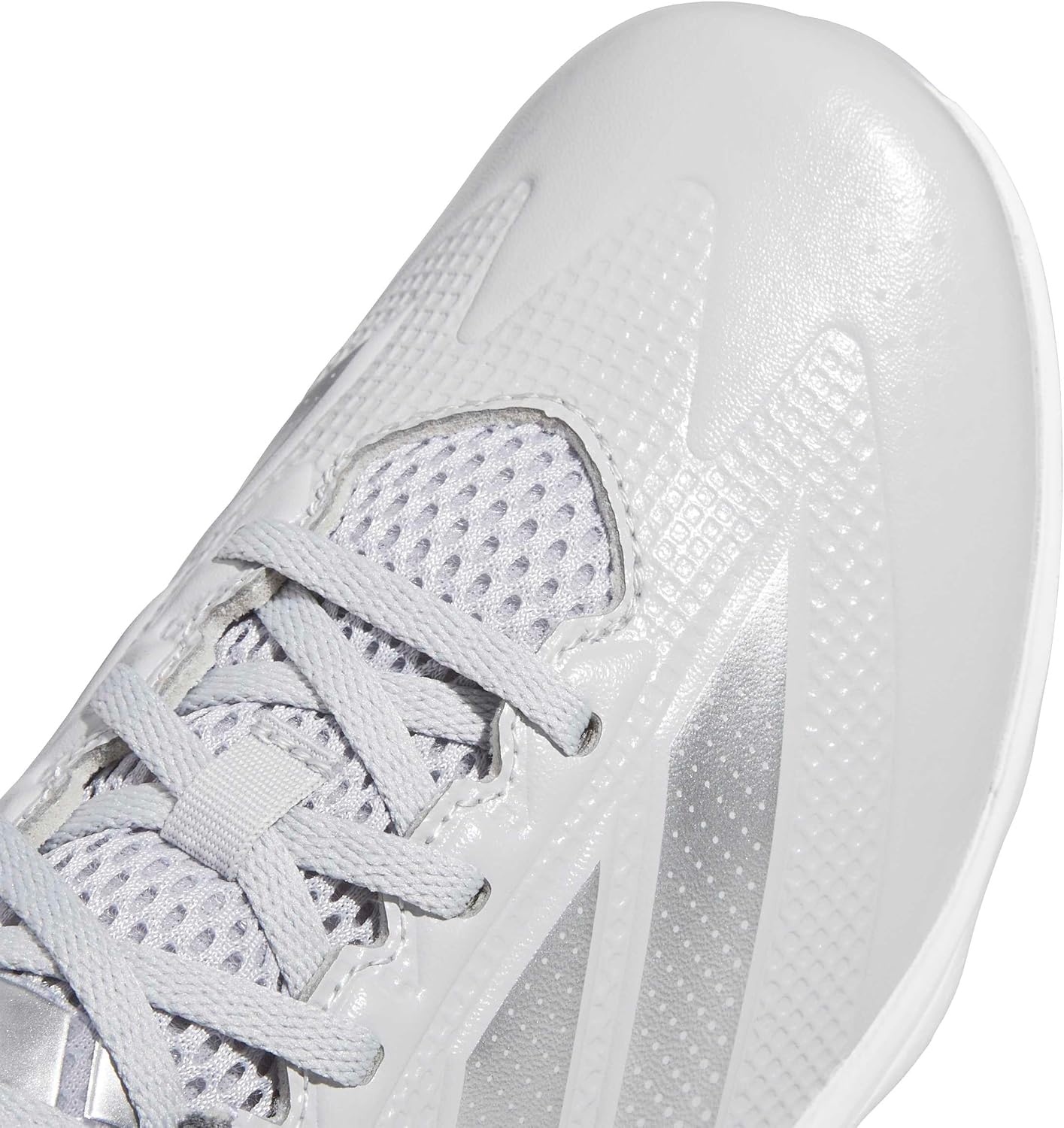 image:imageadidas Womens Adizero Instict TPU 20 Softball CleatsTeam Light GreySilver MetallicWhite