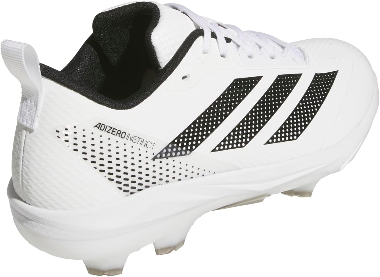 image:imageadidas Womens Adizero Instict TPU 20 Softball CleatsWhiteBlackBlack