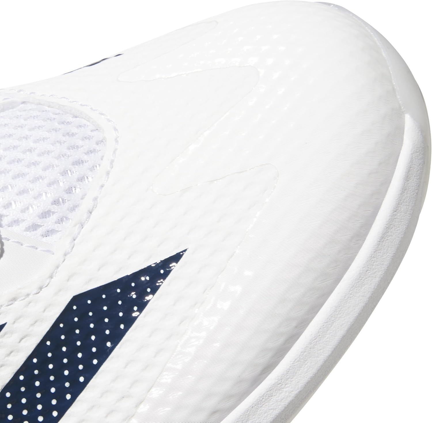 image:imageadidas Womens Adizero Instict TPU 20 Softball CleatsWhiteTeam Navy BlueTeam Navy Blue