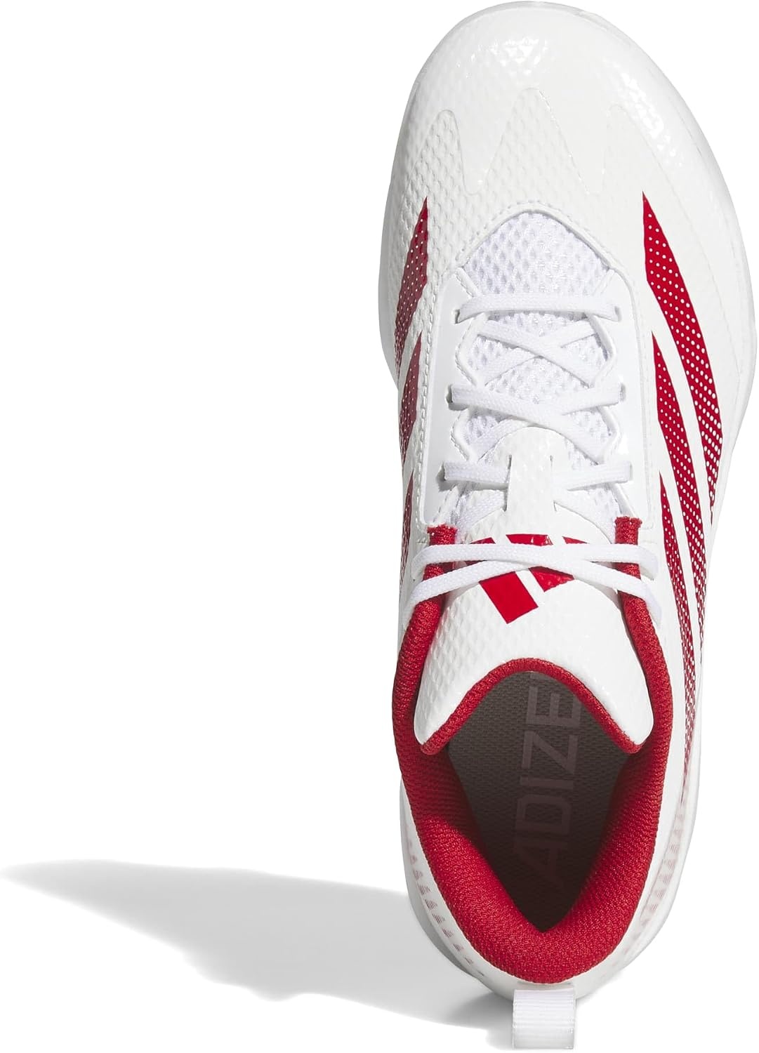 image:imageadidas Womens Adizero Instict TPU 20 Softball CleatsWhiteTeam Power RedTeam Power Red