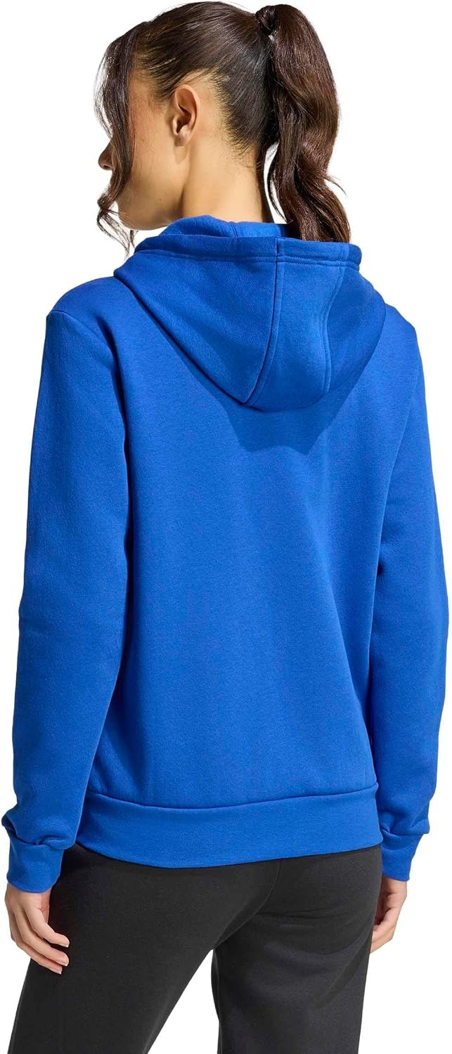 image:imageadidas Womens Entrada 26 Fullzip HoodieTeam Royal BlueWhite
