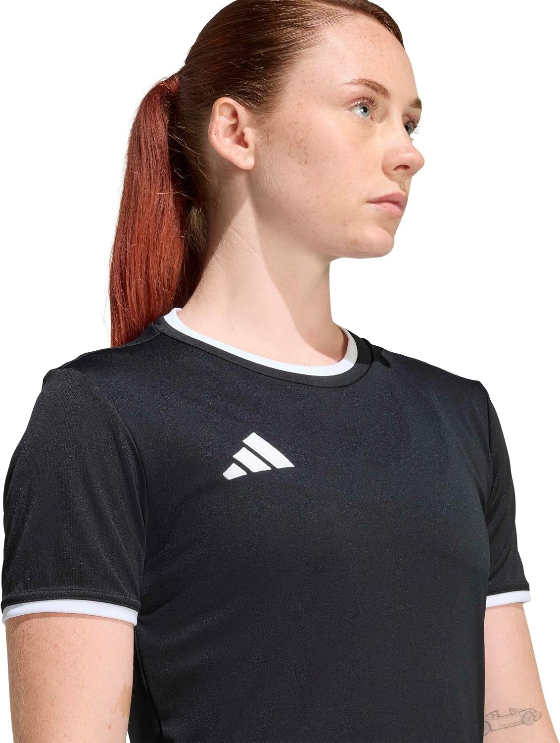 image:imageadidas Womens Entrada 26 JerseyBlackWhite