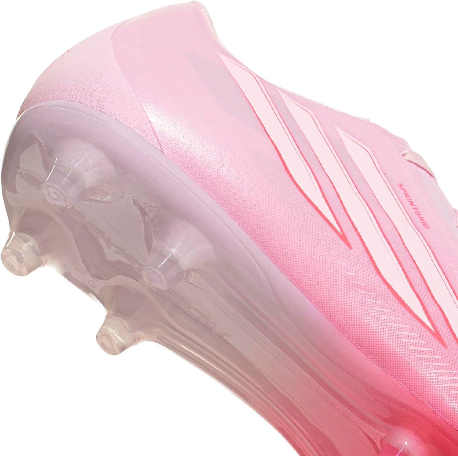 image:imageadidas Womens F50 Sparkfusion League Firm Ground Artificial Ground Sneakers Shoes PinkSolar TurboWhiteDistilled Pink