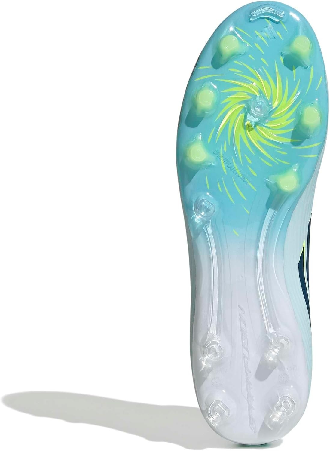 image:imageadidas Womens F50 Sparkfusion League Firm Ground Soccer ShoesAlmost BlueDusky PetrolYellow