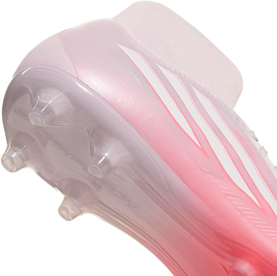 image:imageadidas Womens F50 Sparkfusion League Firm Ground Soccer ShoesSolar TurboWhiteDistilled Pink
