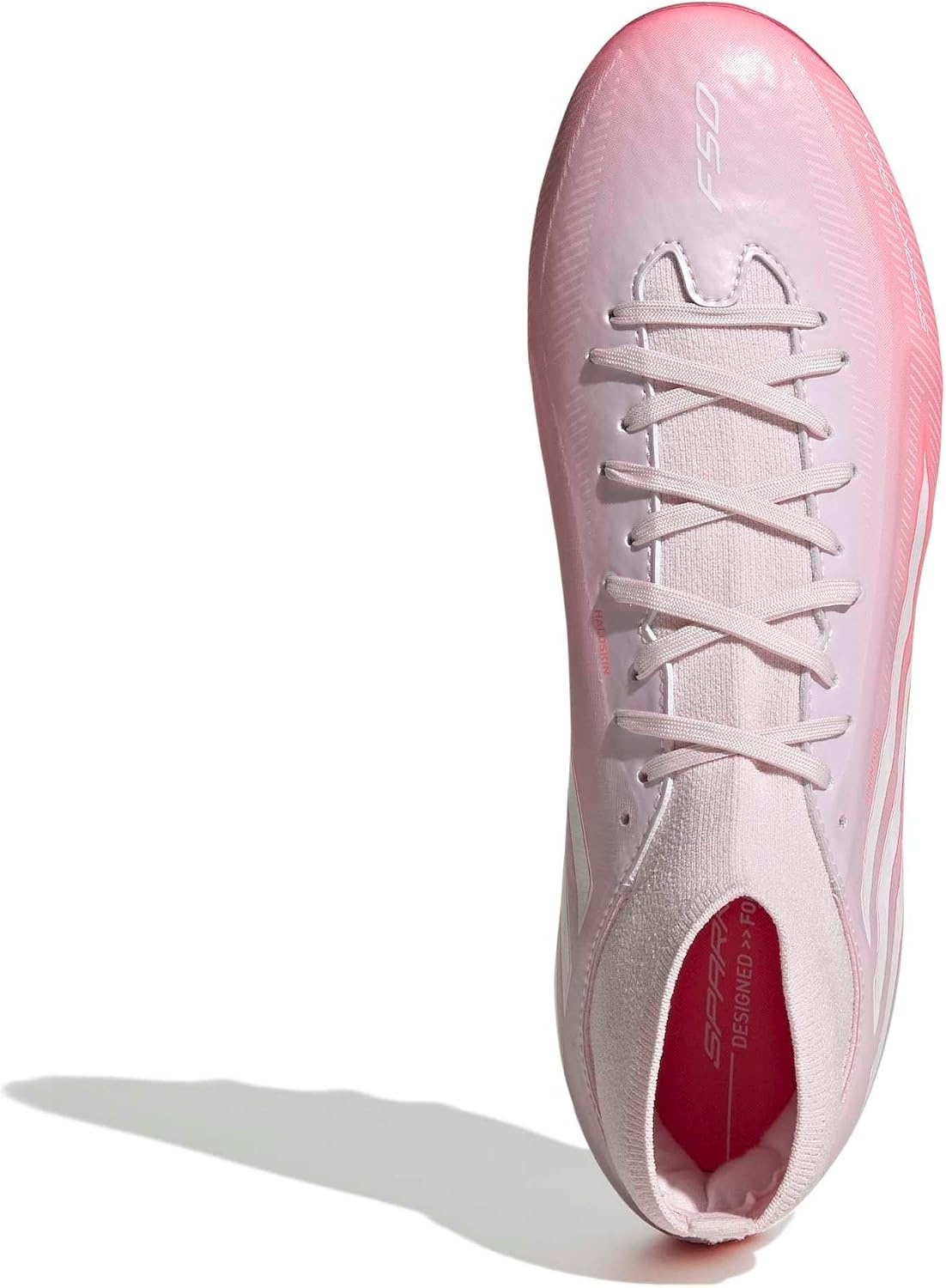image:imageadidas Womens F50 Sparkfusion League Firm Ground Soccer ShoesSolar TurboWhiteDistilled Pink