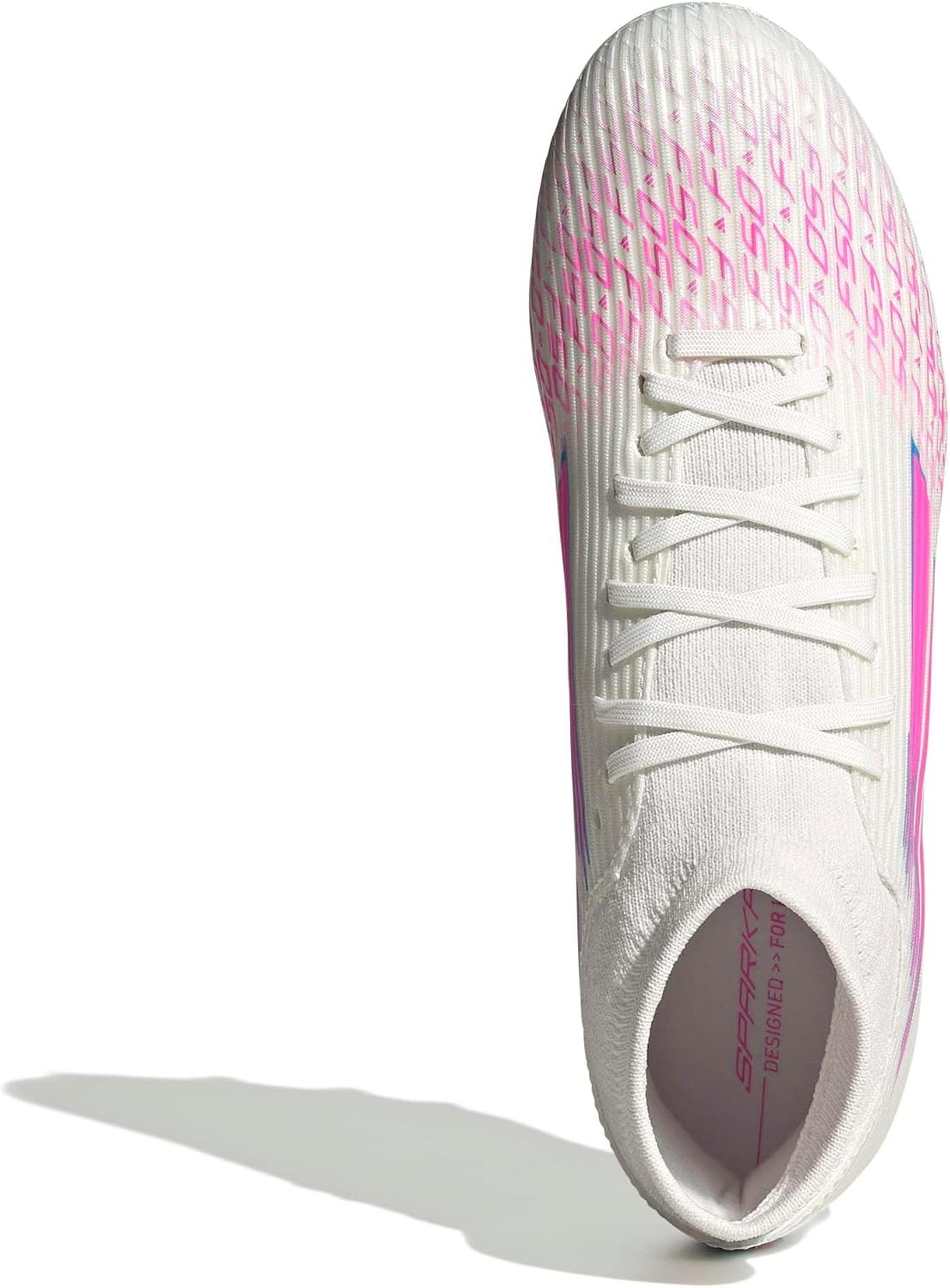 image:imageadidas Womens F50 Sparkfusion League Firm Ground Soccer ShoesWhiteLucid PinkWhite