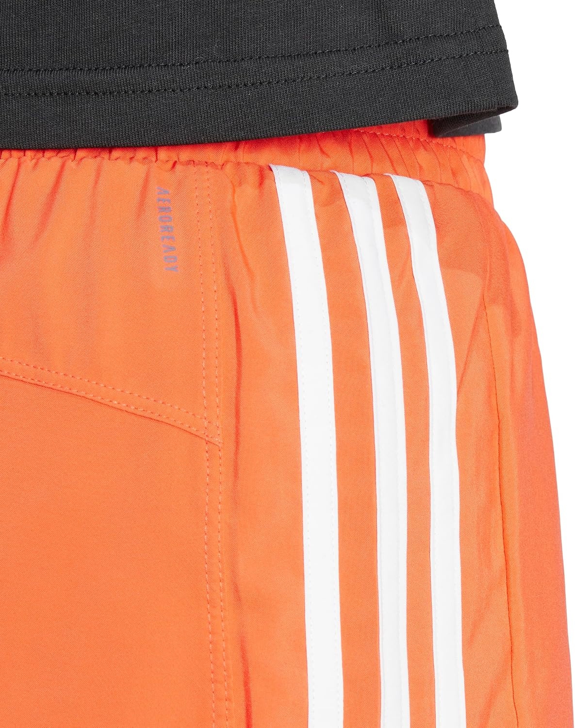 image:imageadidas Womens Pacer Training 3Stripes Woven HighRise ShortsBright RedWhite