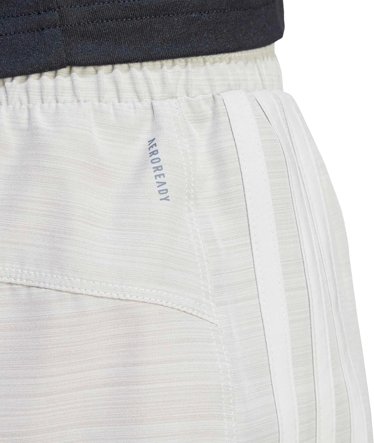 image:imageadidas Womens Pacer Training 3Stripes Woven HighRise ShortsWonder Alumina MelWonder Alumina