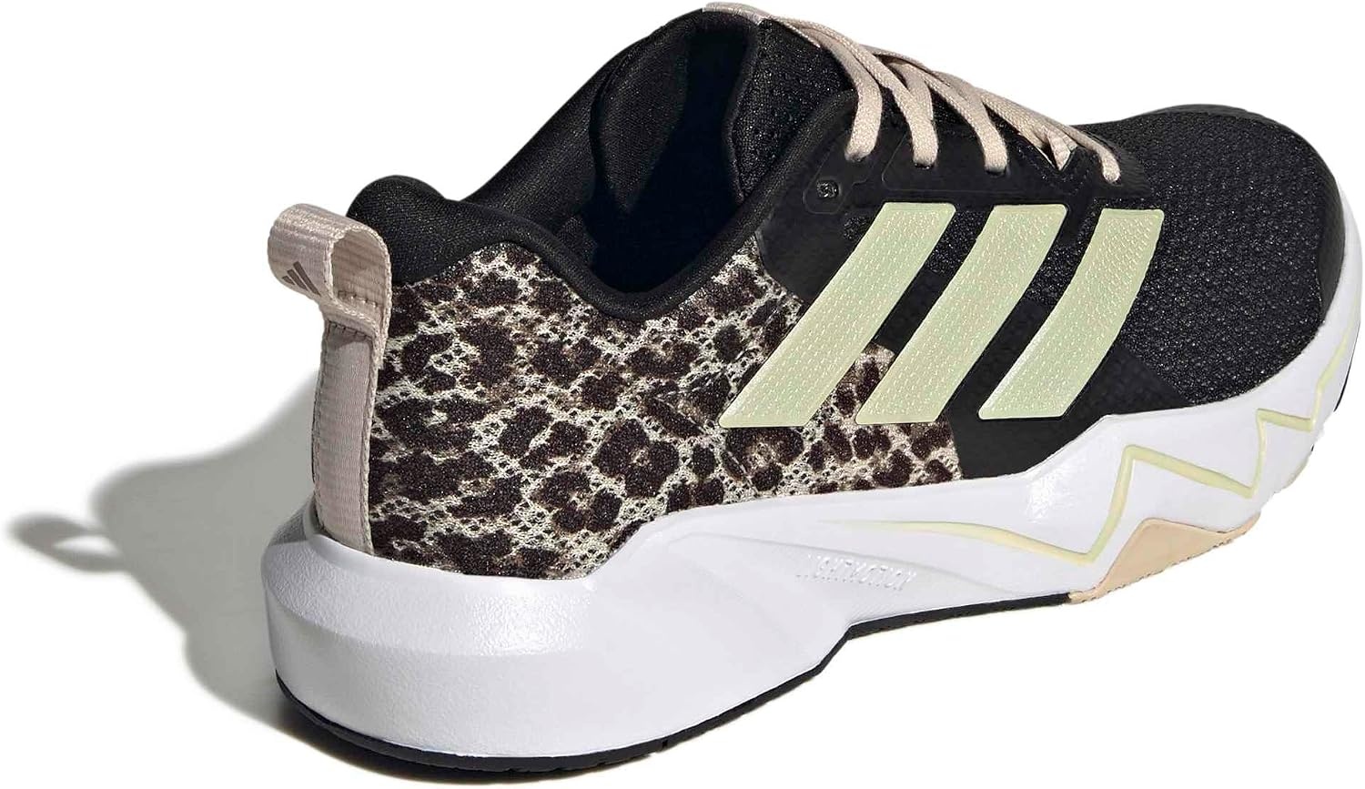 image:imageadidas Womens Rapidmove Go Training Sneakers Shoes PinkBlackIce Gold MetallicCrystal Linen