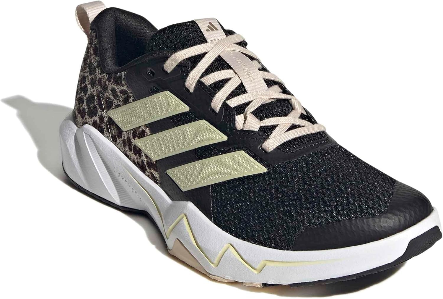 image:imageadidas Womens Rapidmove Go Training Sneakers Shoes PinkBlackIce Gold MetallicCrystal Linen