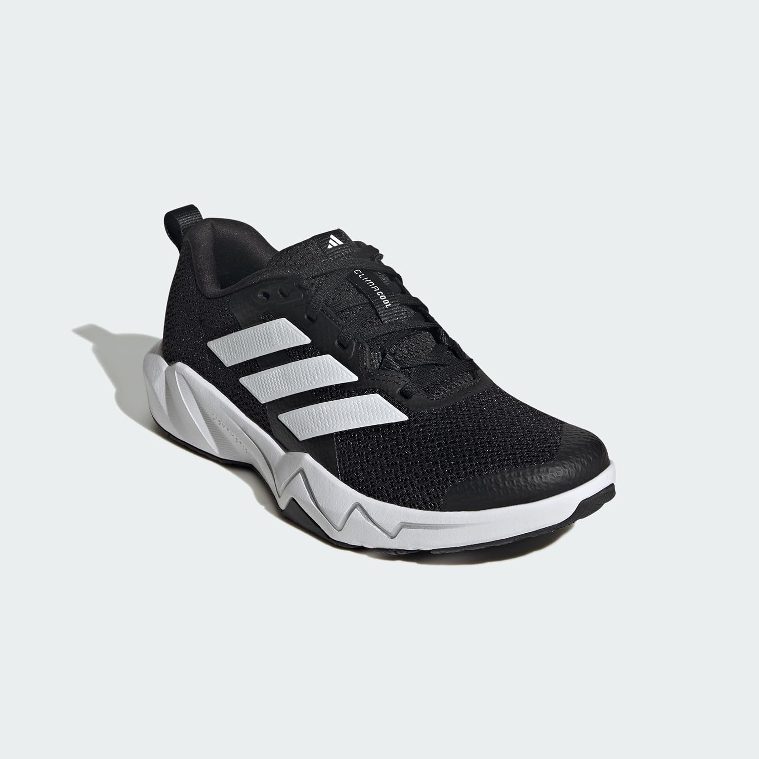 image:imageadidas Womens Rapidmove Go Training Sneakers Shoes PinkBlackWhiteSilver Metallic