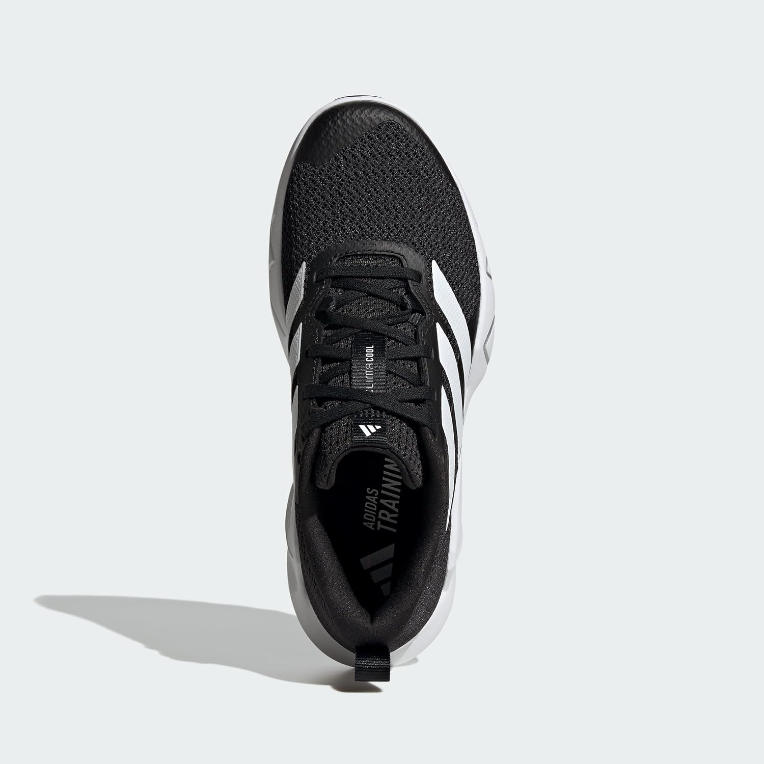 image:imageadidas Womens Rapidmove Go Training Sneakers Shoes PinkBlackWhiteSilver Metallic