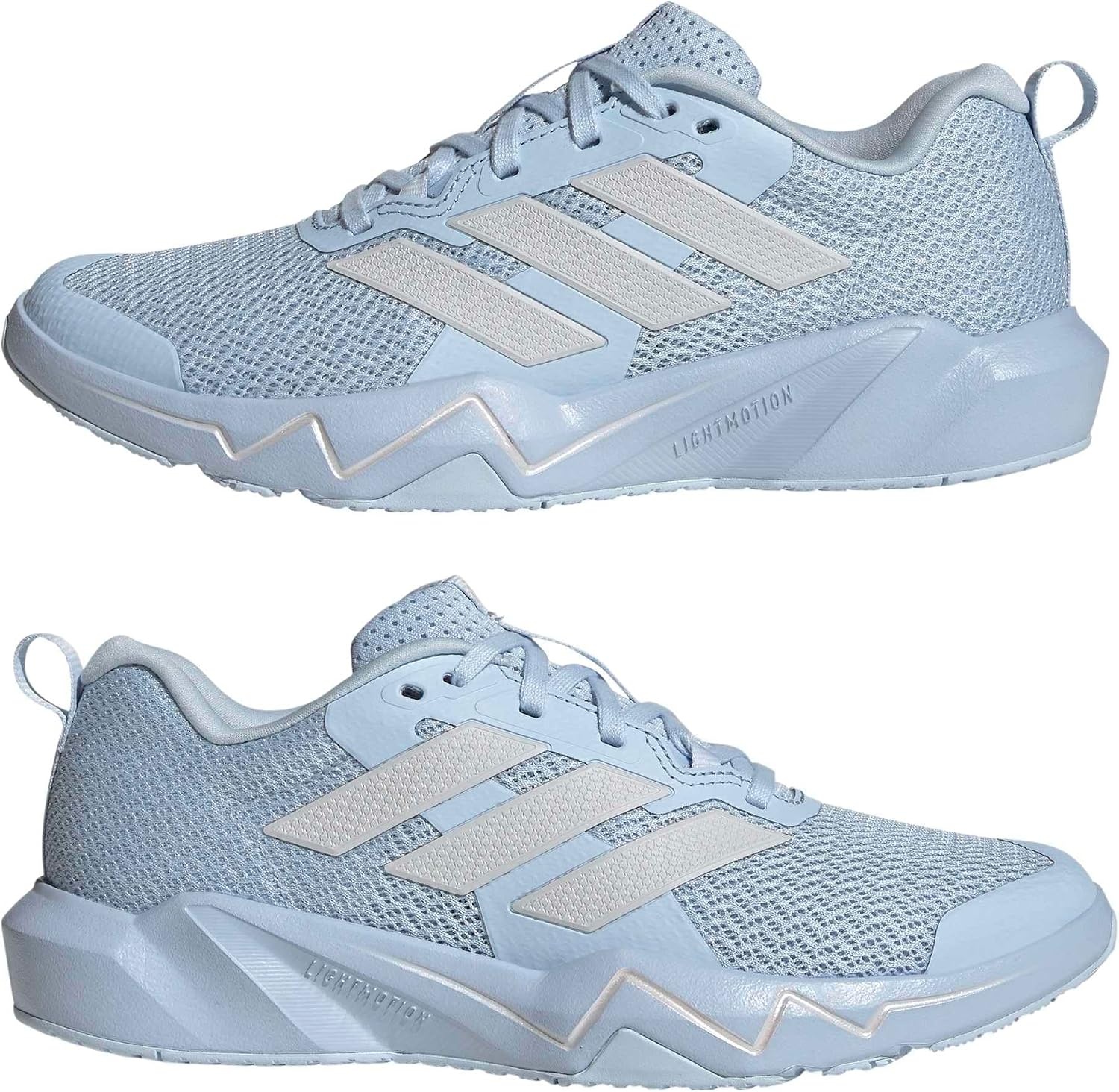 image:imageadidas Womens Rapidmove Go Training Sneakers Shoes PinkCrystal SkyDash GreyCrystal Sky