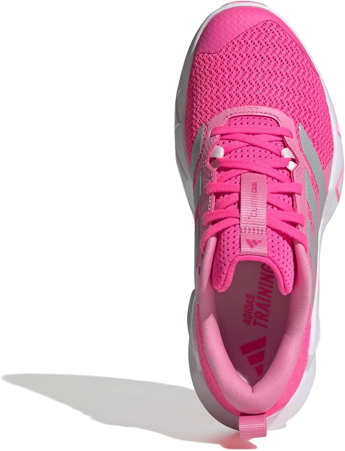 image:imageadidas Womens Rapidmove Go Training Sneakers Shoes PinkLucid PinkSilver MetallicBliss Pink