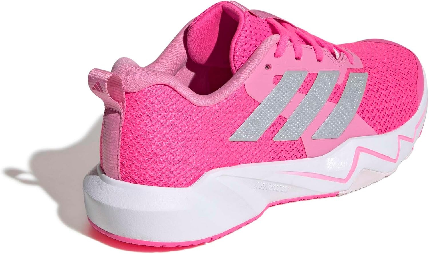image:imageadidas Womens Rapidmove Go Training Sneakers Shoes PinkLucid PinkSilver MetallicBliss Pink