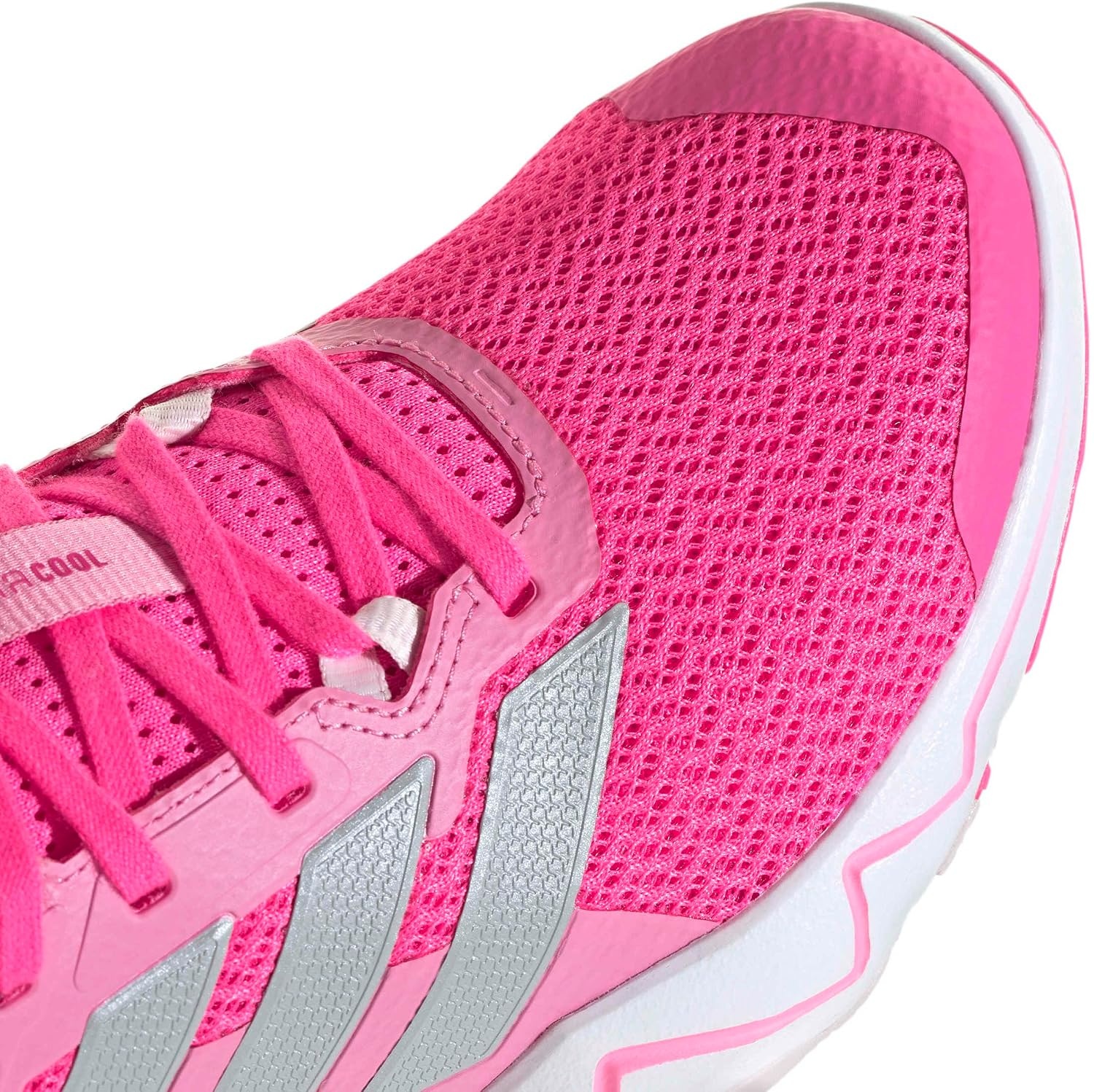 image:imageadidas Womens Rapidmove Go Training Sneakers Shoes PinkLucid PinkSilver MetallicBliss Pink