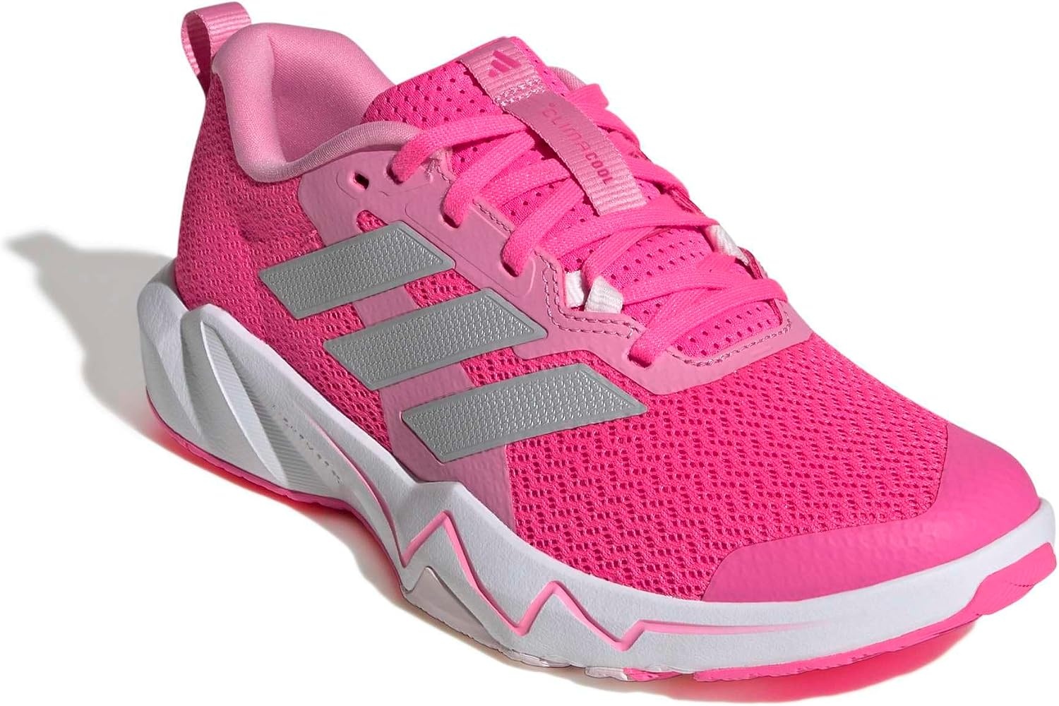 image:imageadidas Womens Rapidmove Go Training Sneakers Shoes PinkLucid PinkSilver MetallicBliss Pink