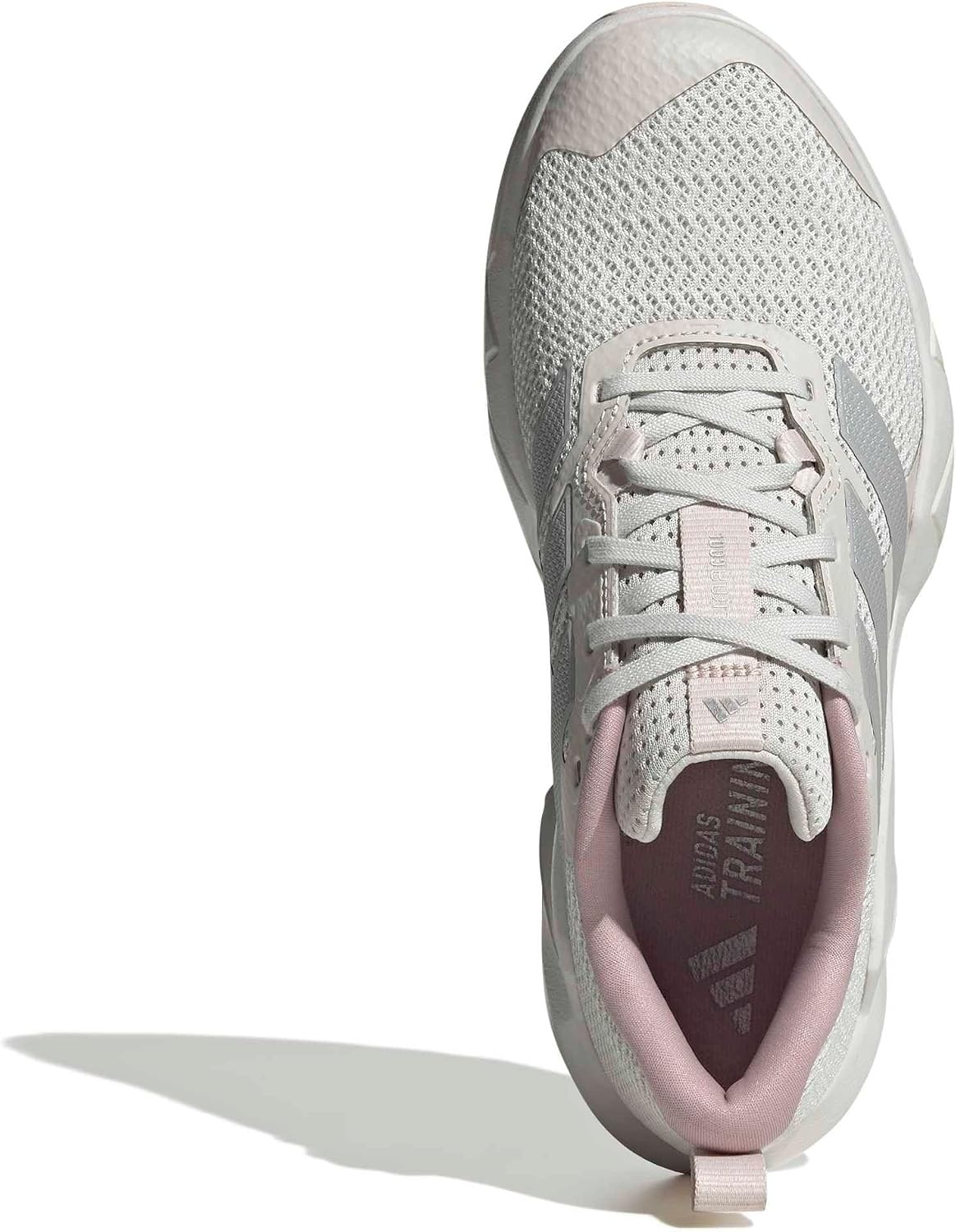 image:imageadidas Womens Rapidmove Go Training Sneakers Shoes PinkOrbit GreySilver MetallicDual Lilac