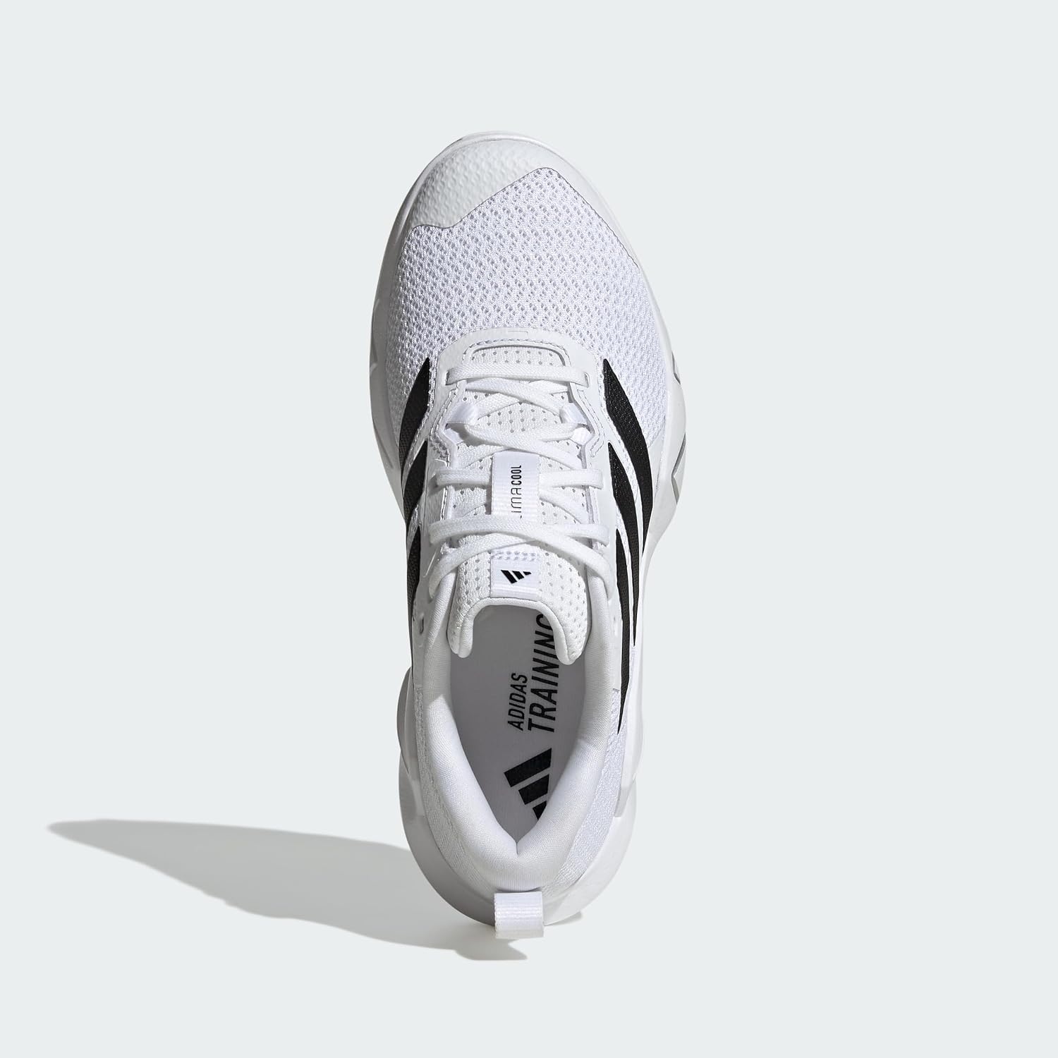 image:imageadidas Womens Rapidmove Go Training Sneakers Shoes PinkWhiteBlackSilver Metallic