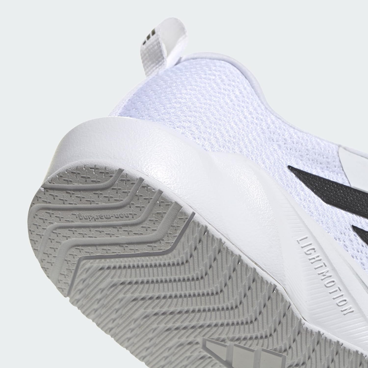 image:imageadidas Womens Rapidmove Go Training Sneakers Shoes PinkWhiteBlackSilver Metallic
